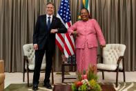 U.S. Secretary of State Antony Blinken visits South Africa