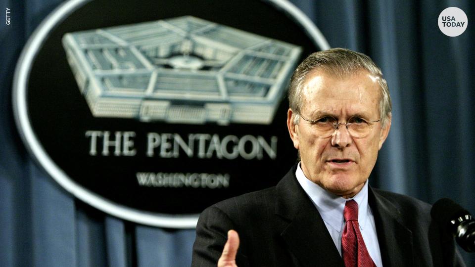 Donald Rumsfeld, the former defense secretary served under President George W. Bush who played a central role in wars in Iraq and Afghanistan, died on June 29 at 88.