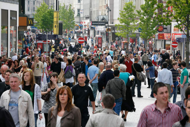 High street sales fall after washout August