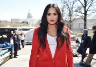 <p>Demi Lovato has always been open about her substance abuse issues, and weeks after she revealed that she had recently suffered a relapse, the star <a href="https://www.cosmopolitan.com/entertainment/celebs/a22647097/demi-lovato-statement-overdose/" rel="nofollow noopener" target="_blank" data-ylk="slk:suffered a drug overdose;elm:context_link;itc:0;sec:content-canvas" class="link ">suffered a drug overdose</a>. She was taken to the hospital where she remained stable, but she stayed there for a bit as she recovered.</p>