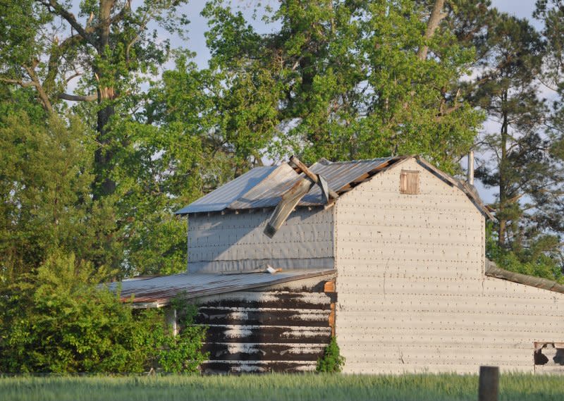 Tornadoes damaged structures April 16, 2011, near Dunn, N.C. File Photo by Juliacolton/Wikimedia