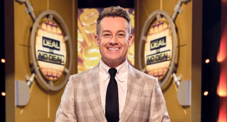 Deal or No Deal host Grant Denyer.