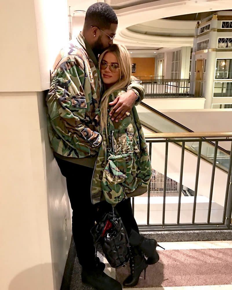 Khloe and Tristan have been together for over a year. Copyright: [Instagram]