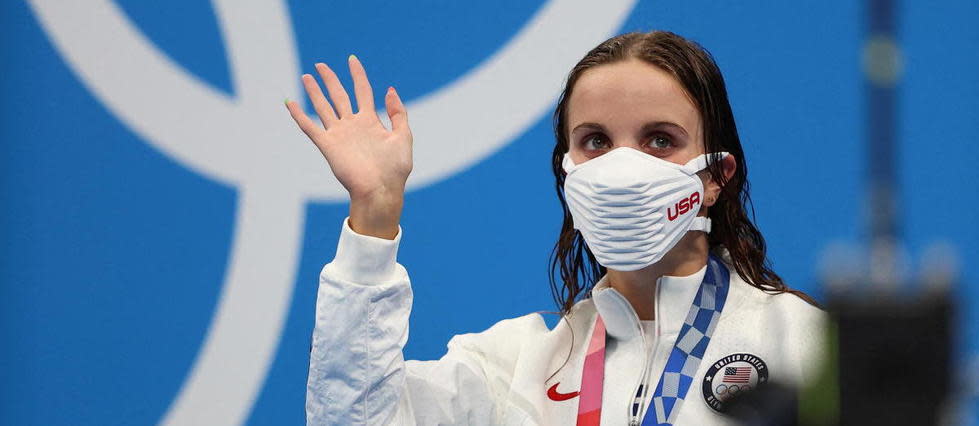 Lilly King a obtenu la médaille de bronze.
