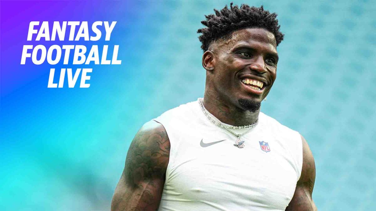 Fantasy boost for Tyreek Hill after pregame police detainment? | Fantasy Football Live