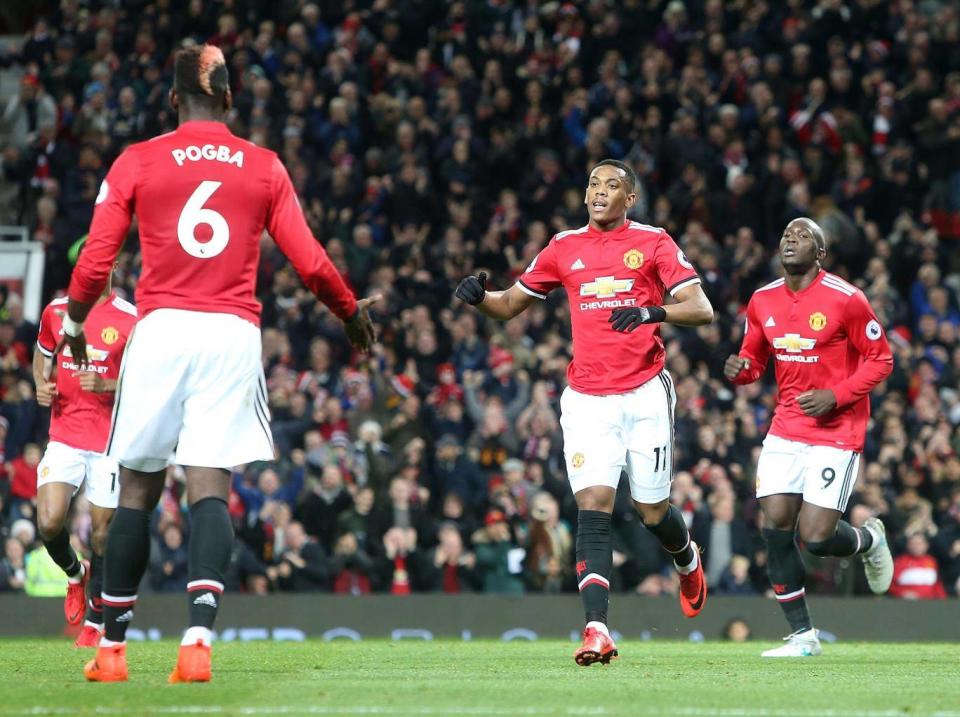 Martial nodded home the equaliser on Saturday (Getty)