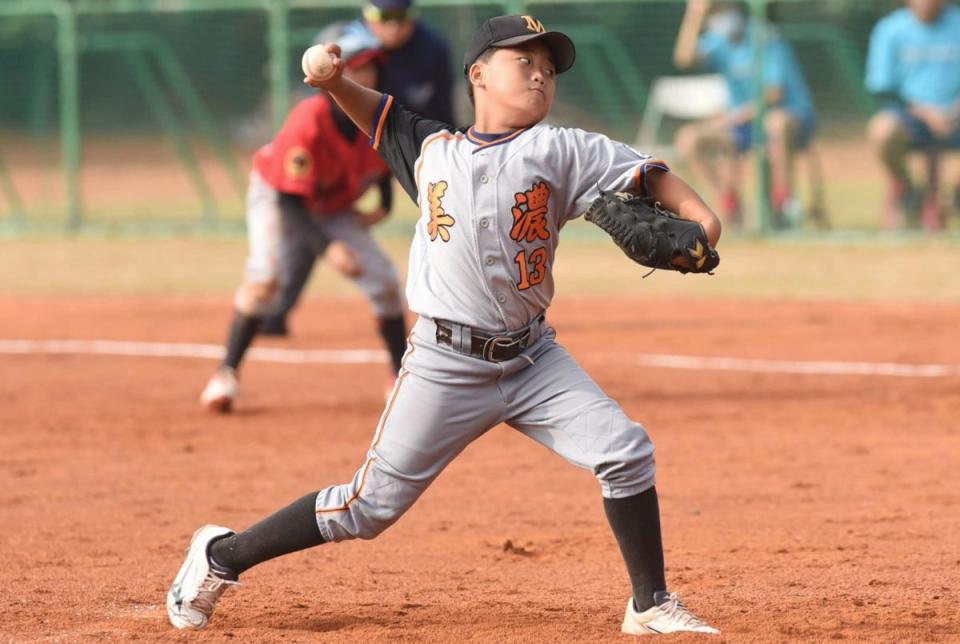 ▲美濃國小徐生明盃少棒錦標賽首日奪勝。（圖／徐生明棒球協會提供）	