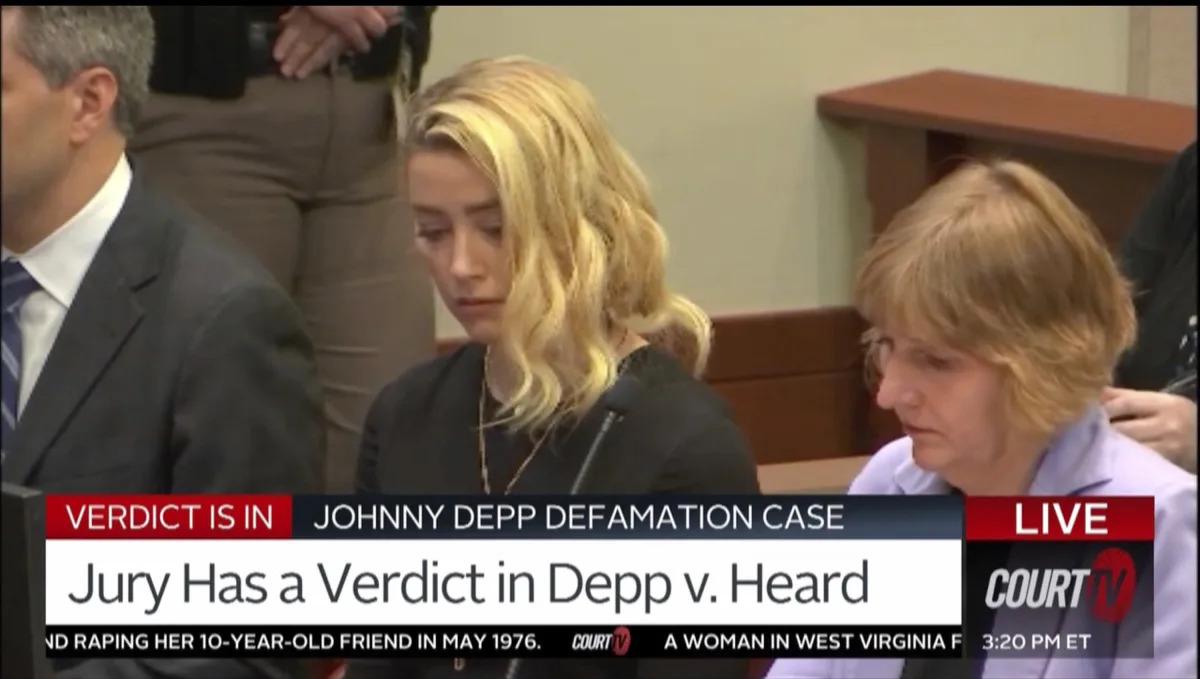 Jury sides with Depp on lawsuit, Heard on counterclaim