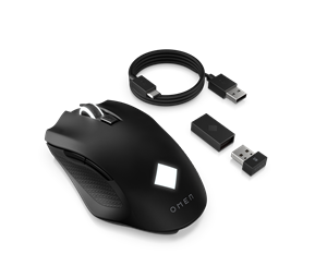 Ergonomically crafted with a rugged rubber grip and snag-free long-lasting braided cable, this expertly crafted mouse features storage on the bottom for its USB receiver, so it never gets lost during travel.