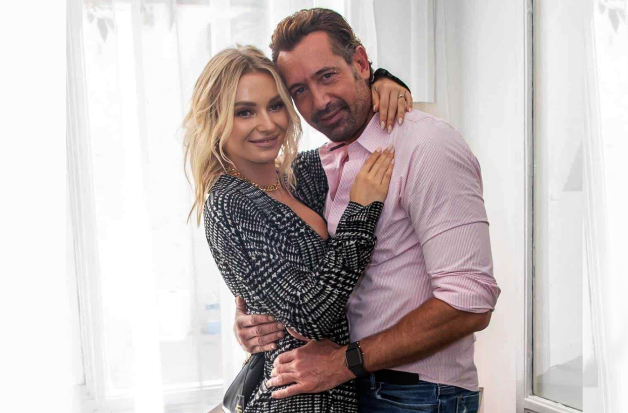 Gabriel Soto con Irina Baeva / Cortesía