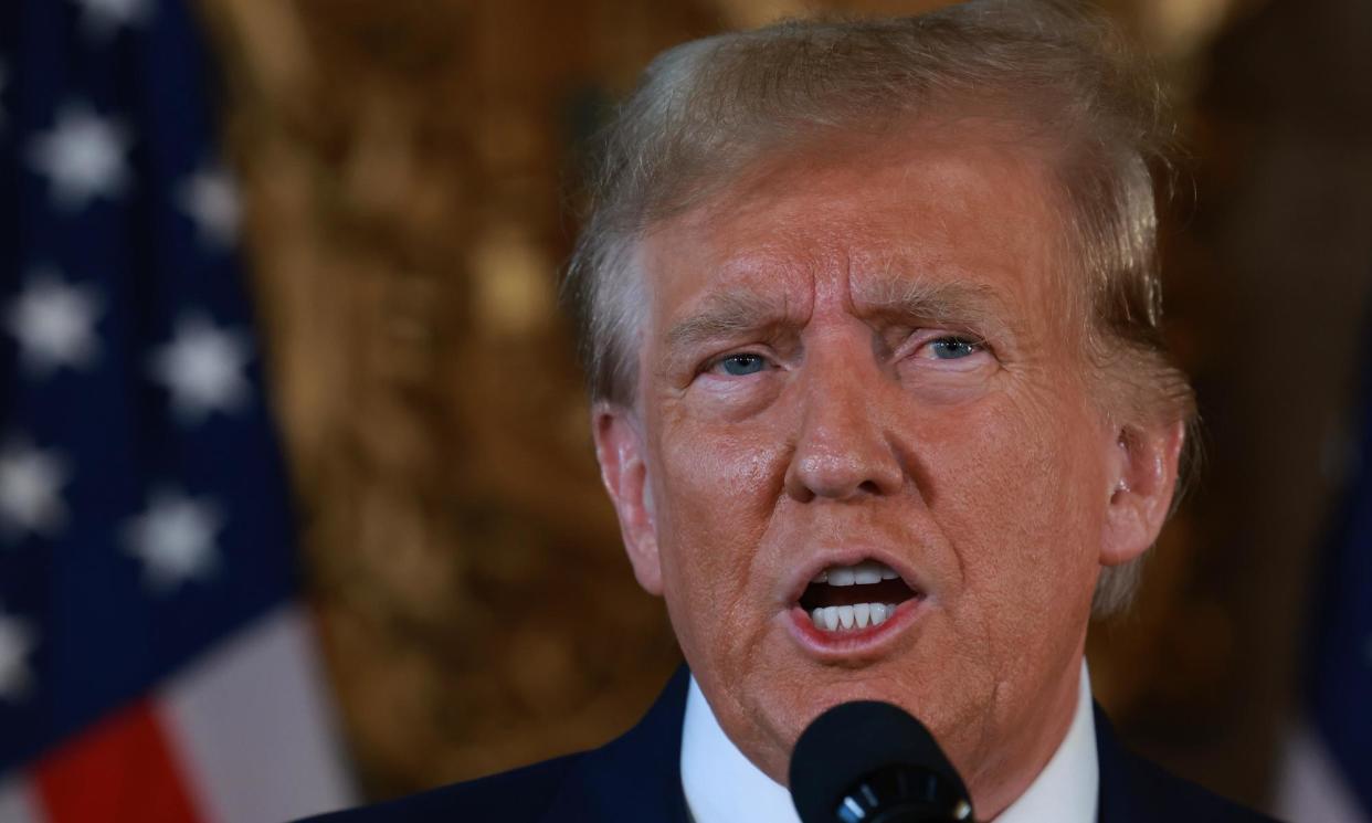 <span>Donald Trump’s message underscores how quickly he is willing to escalate tensions with foreign leaders during moments of conflict.</span><span>Photograph: Joe Raedle/Getty Images</span>
