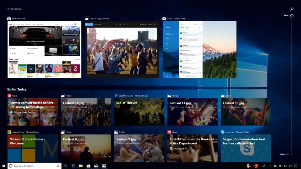 A new Windows 10 extension for Google Chrome allows users to access Windows10's Timeline feature with Chrome