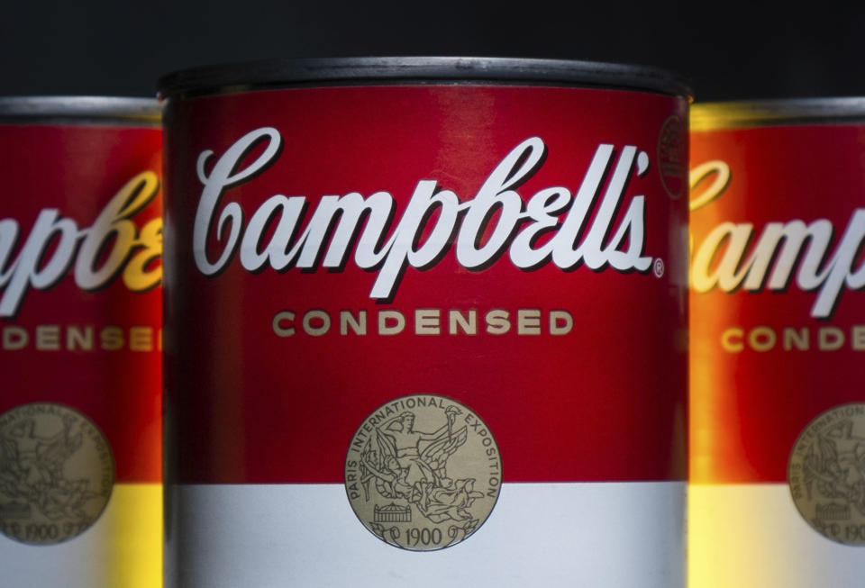 Campbell's earnings will be one of the big corporate news events on Thursday. (AP Photo/J. David Ake, File)