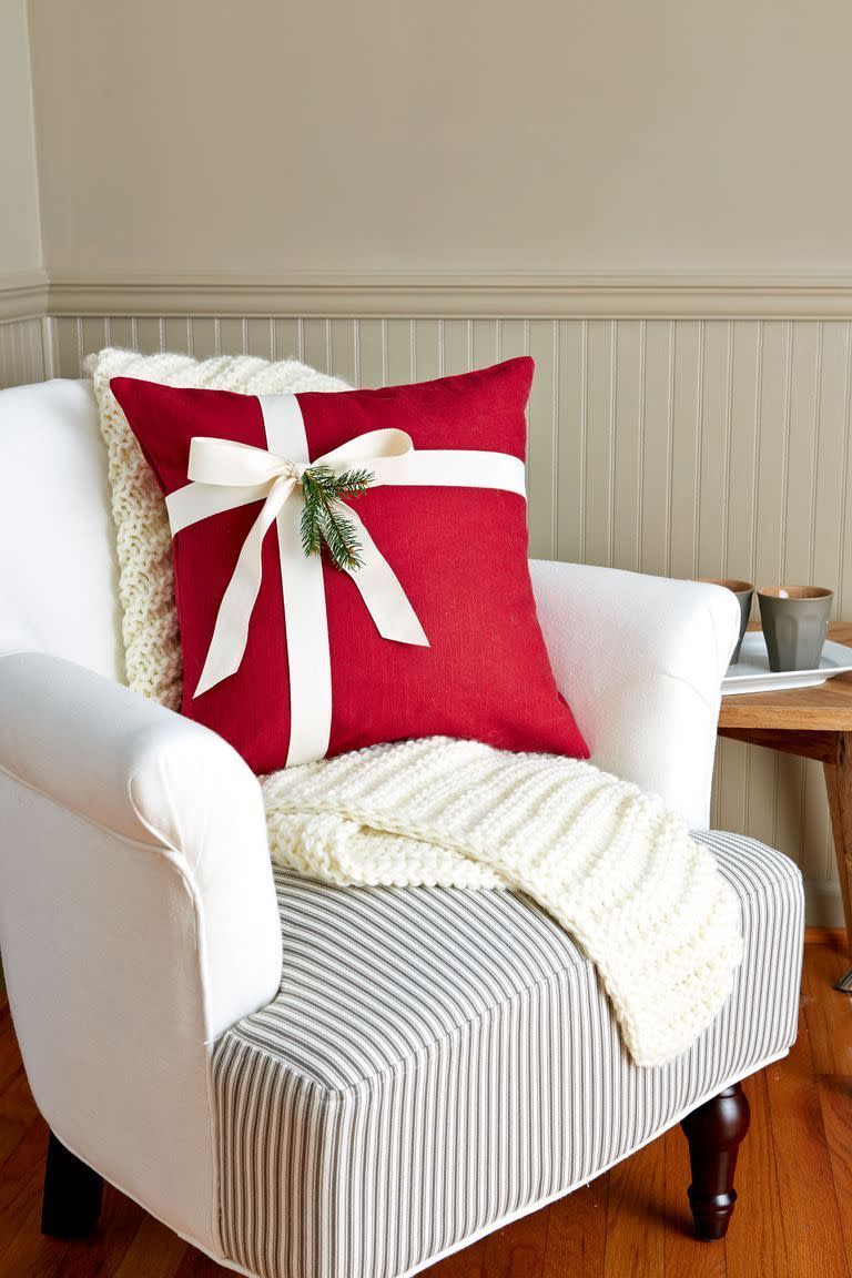 Add a Festive Pillow