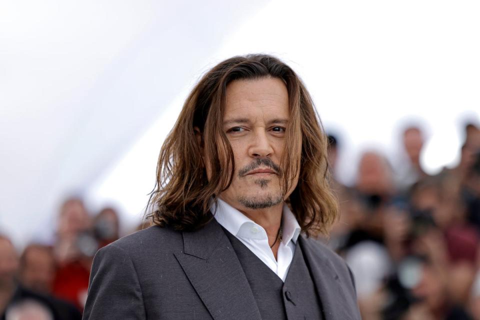 Johnny Depp at Cannes (Getty Images)