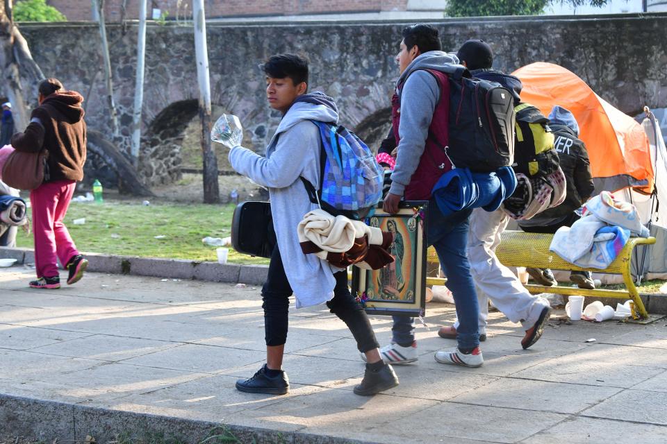 FOTOS | El lado oscuro de la visita a la Virgen de Guadalupe