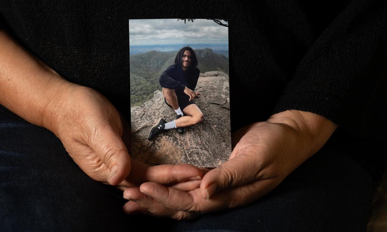 <span>Luse Kinivuwai’s son Jona. Across Australia last summer, 99 people drowned – a 10% increase on the previous summer.</span><span>Photograph: Penny Stephens/The Guardian</span>