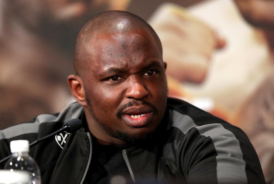 Dillian Whyte has rejected suggestions he is scared of Swedish rival Otto Wallin (PA Archive)