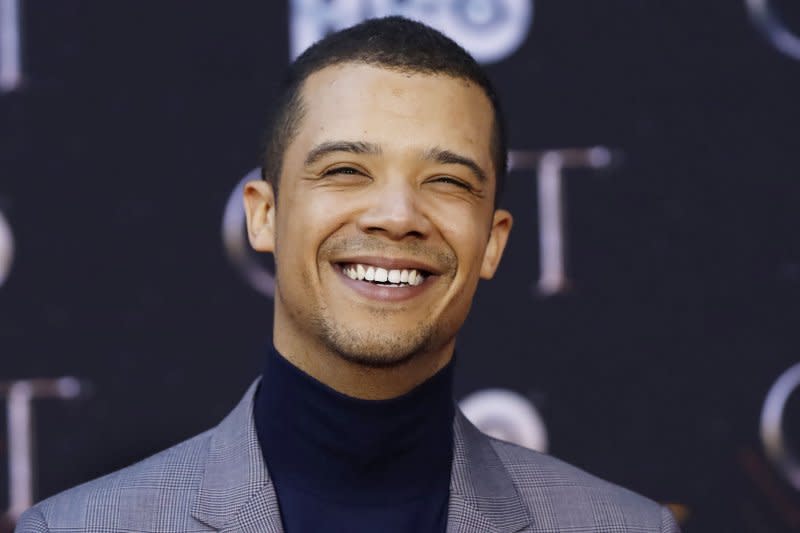 Jacob Anderson arrives on the red carpet at the Season 8 premiere of "Game of Thrones" at Radio City Music Hall in 2019 in New York City. File Photo by John Angelillo/UPI