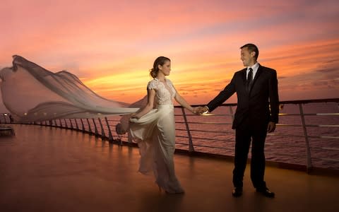 Royal Caribbean International cruise wedding - Credit: Royal Caribbean International