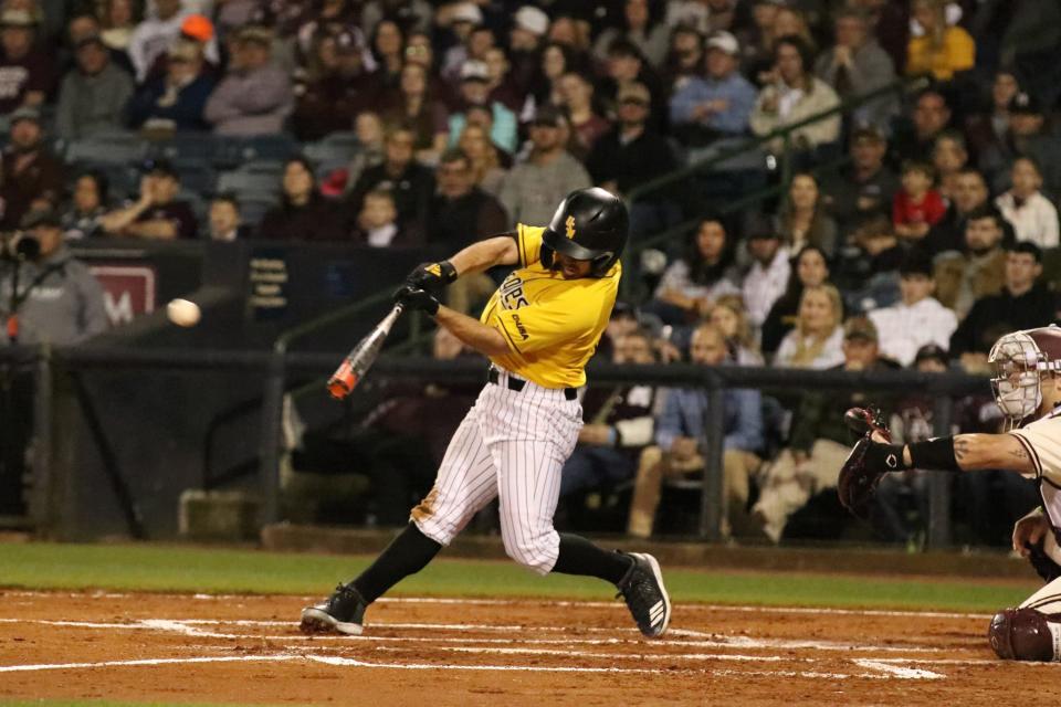 Southern Miss leadoff man Gabe Montenegro will lead the Golden Eagles into the Hattiesburg Regional Friday.
