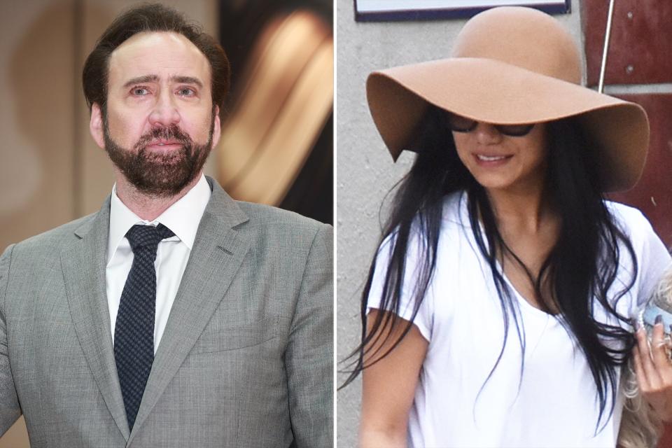 Nicolas Cage y Erika Koike. People