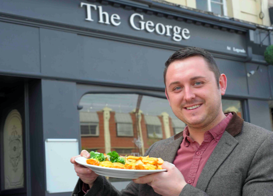 Craig Harker is the landlord of The George Pub and Grill in Stockton-on-Tees. (Reach)