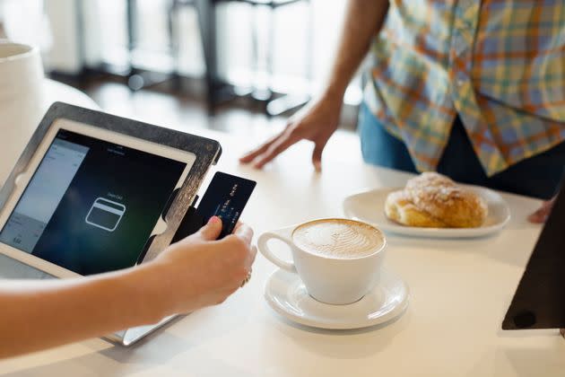 One issue that creates a barrier between the barista and the customer is the tipping screen, powered by programs like Square and Toast.