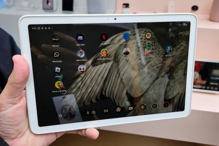 La Pixel Tablet tiene una pantalla frontal de 11 pulgadas