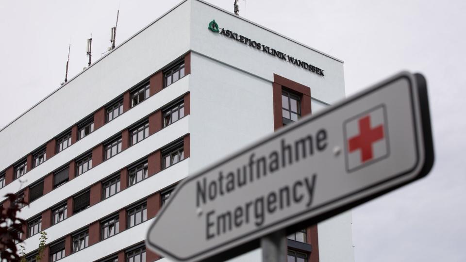 Asklepios-Klinik in Hamburg-Wandsbek: Die Klinikkette steht vor einer erfolgreichen Übernahme des Konkurrenten Rhön-Klinikum.