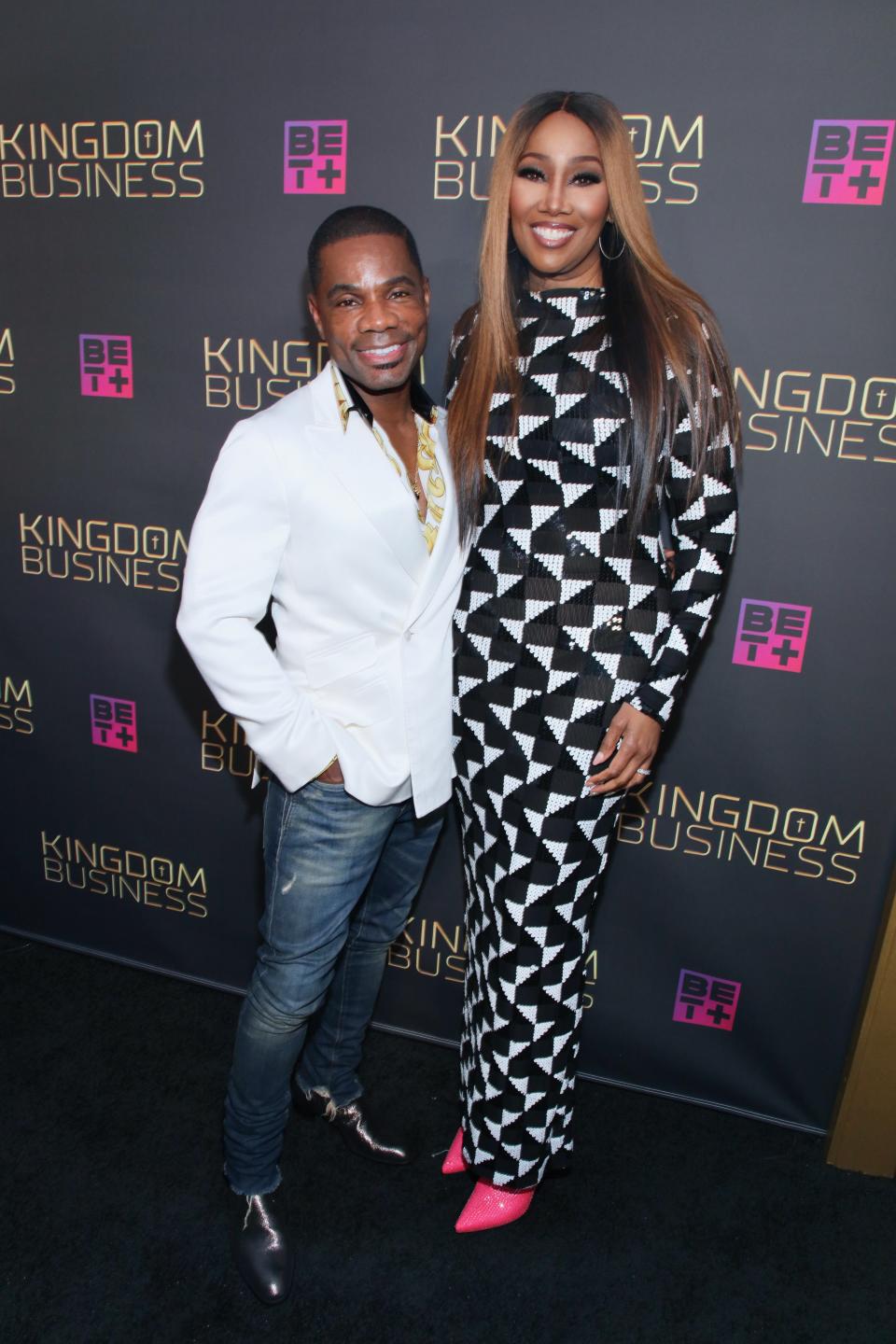 Kirk Franklin and Yolanda Adams