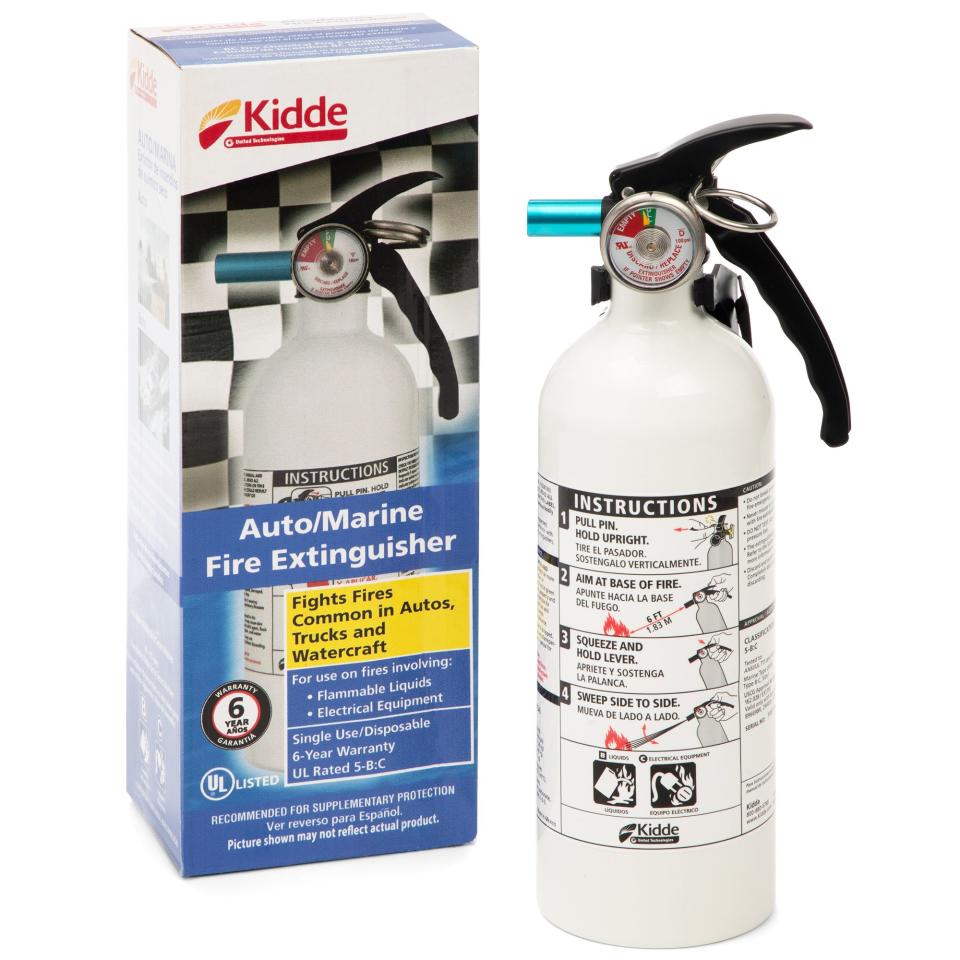 49) Disposable Fire Extinguisher