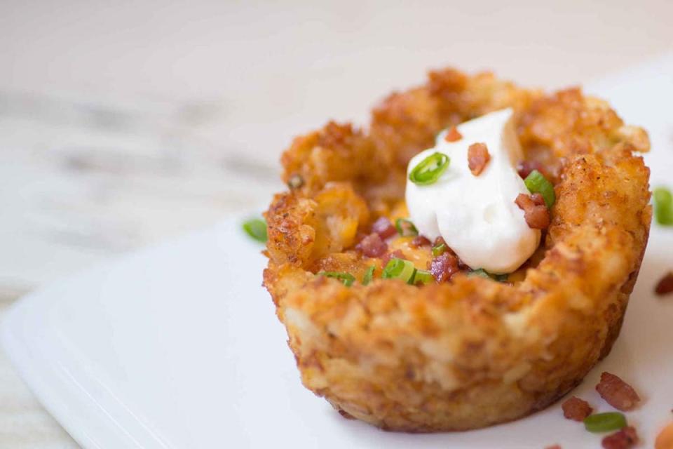 Tater Tot Potato Skins