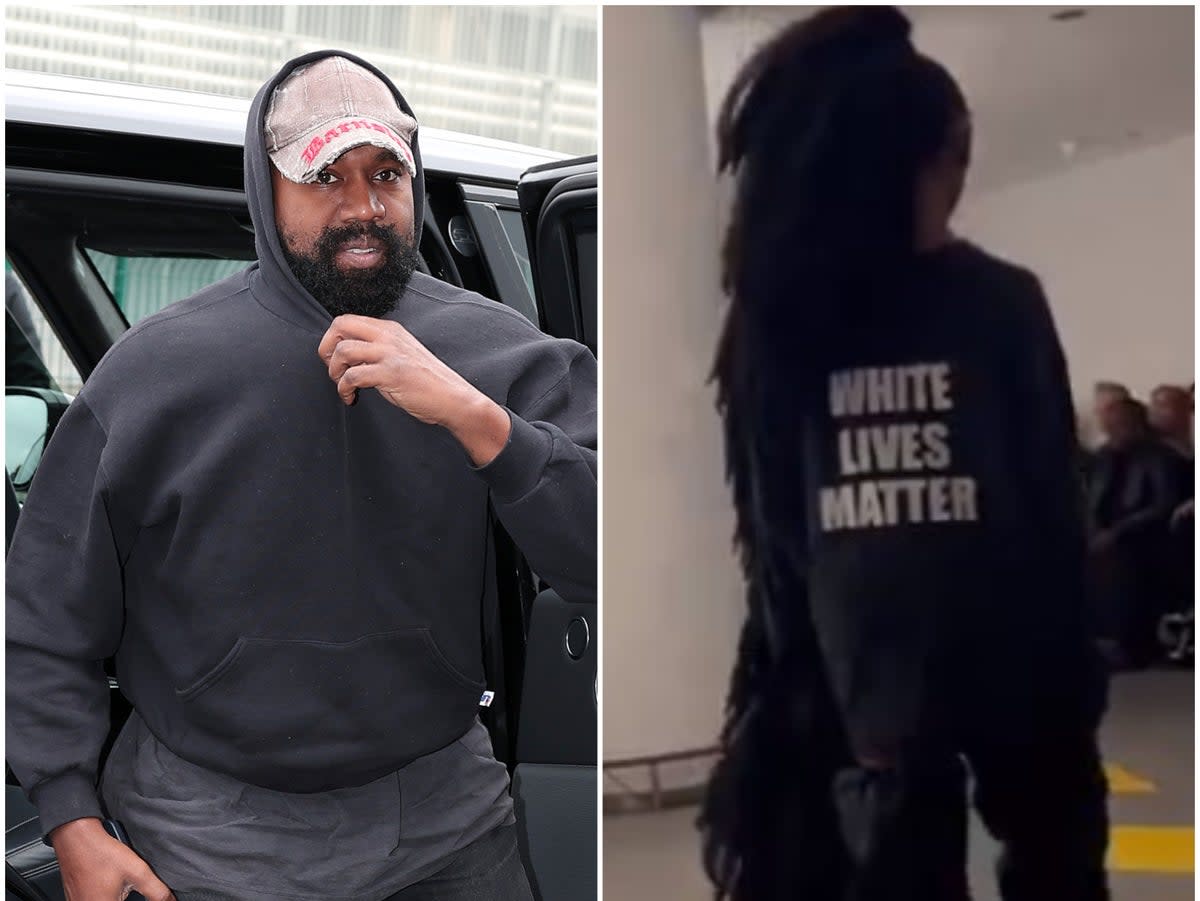 Kanye West responds to backlash over ‘White Lives Matter’ T-shirts (Getty/Gabriella Karefa-Johnson/Instagram)