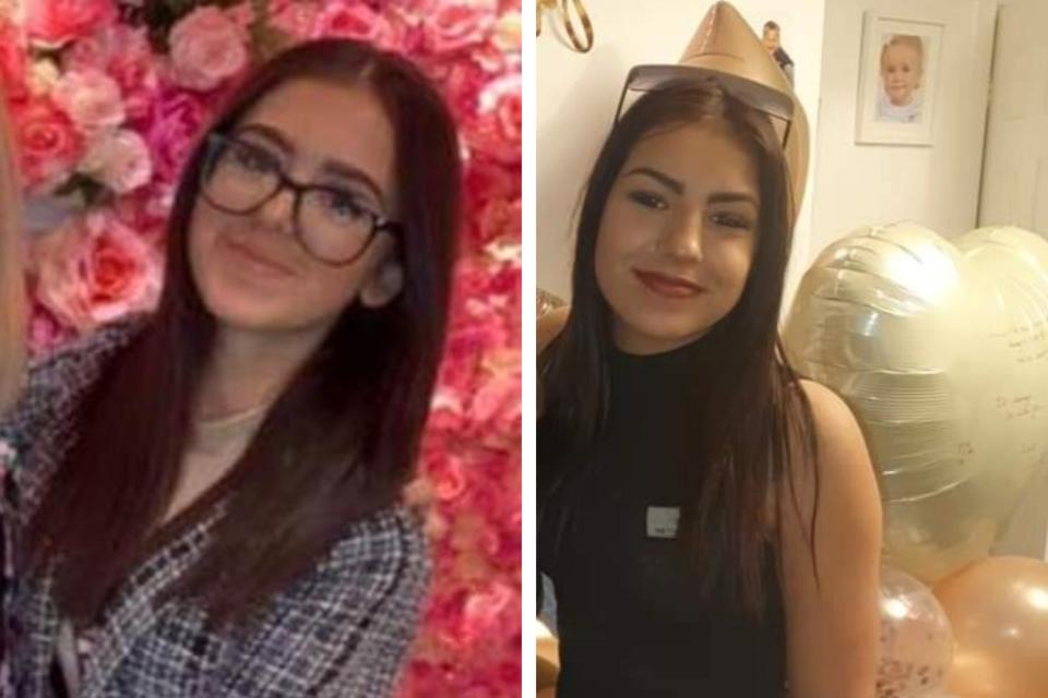 <p>Cleveland Police urged Ruby Cuskern, 14 (L), and Megan Hardwick, 15 (R), from Stockton to make contact</p> (Cleveland Police)