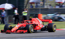 Formula One F1 - Chinese Grand Prix - Shanghai International Circuit, Shanghai, China - April 15, 2018 Ferrari's Kimi Raikkonen in action REUTERS/Aly Song