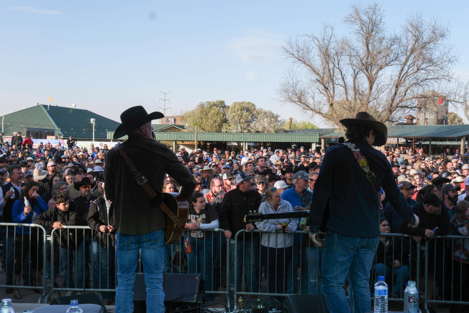 Over 2,400 concertgoers showed up to to support the Panhandle Boys: West Texas Relief Concert Sunday at the Starlight Ranch in Amarillo.