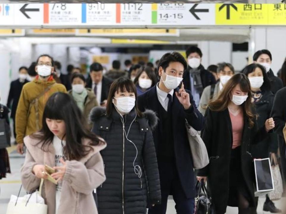 日本新冠肺炎疫情飆升 單日503人病亡再創新高。（中央社／檔案照片）