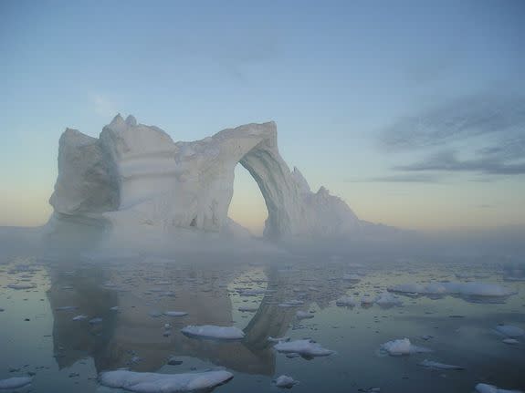 Iceberg near Illulissat, Greenland.