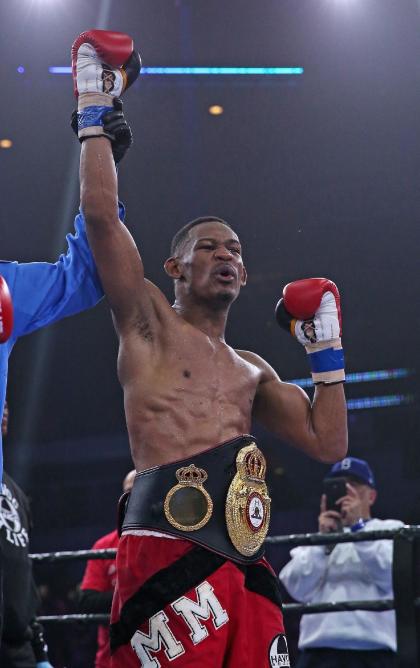 Daniel Jacobs conquered cancer and earned the WBA middleweight title. (Getty)