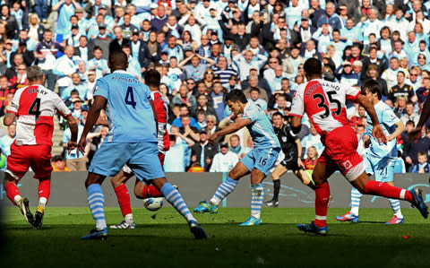 Sergio Aguero - Credit: getty images