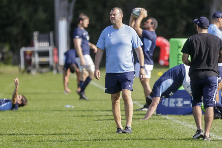 El head coach australiano que tienen los Pumas, Michael Cheika, pretende dar el golpe en el Mundial