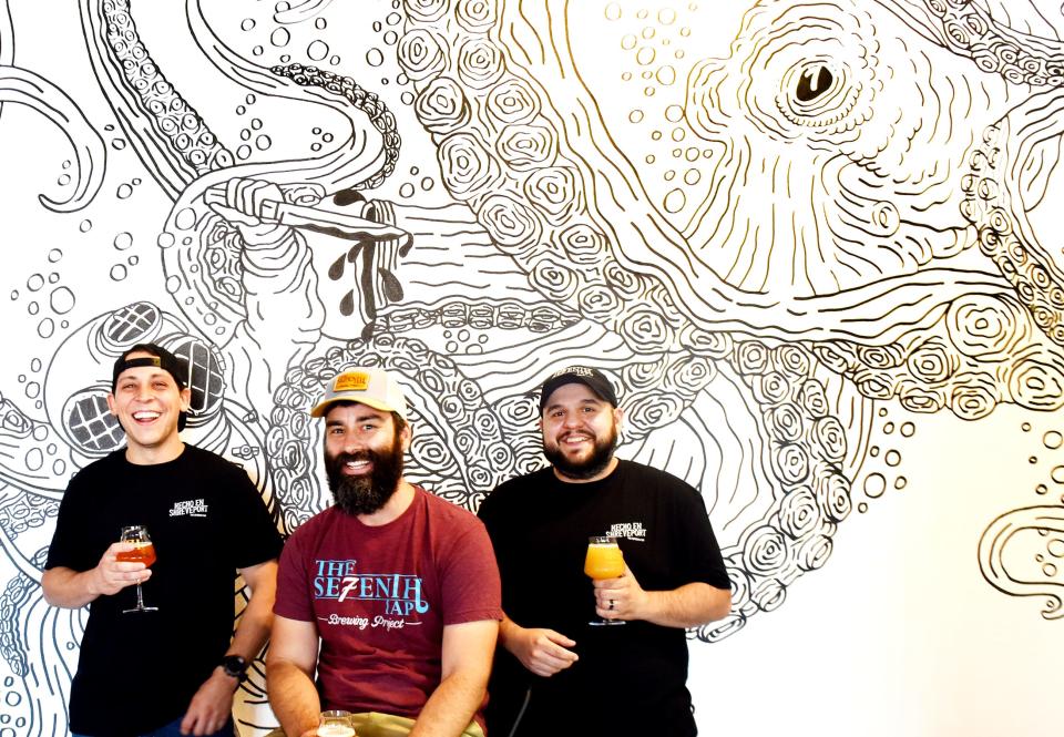 The Seventh Tap brewery had a soft opening the week before it is set to open to the public which is on Saturday June 5, 2021. 