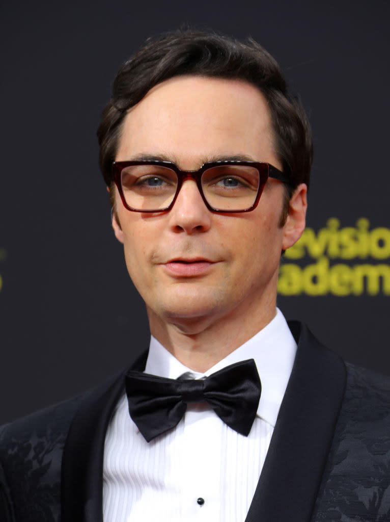 A closeup of Jim Parsons