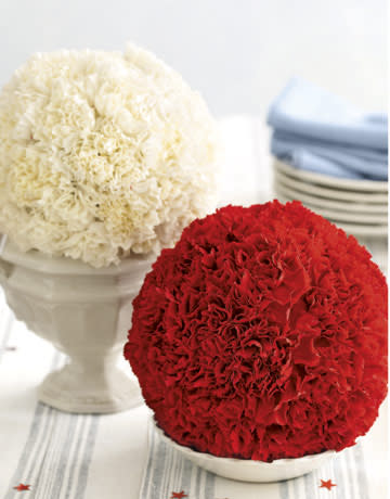 4th of July Carnation Balls