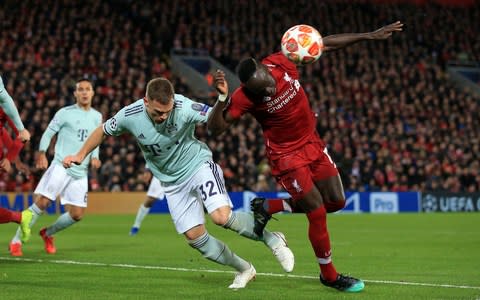 Sadio Mane and Joshua Kimmich battle for the ball - Sadio Mane's many attempts at creating goal opportunities went unfulfilled - Credit: Offside/Getty Images