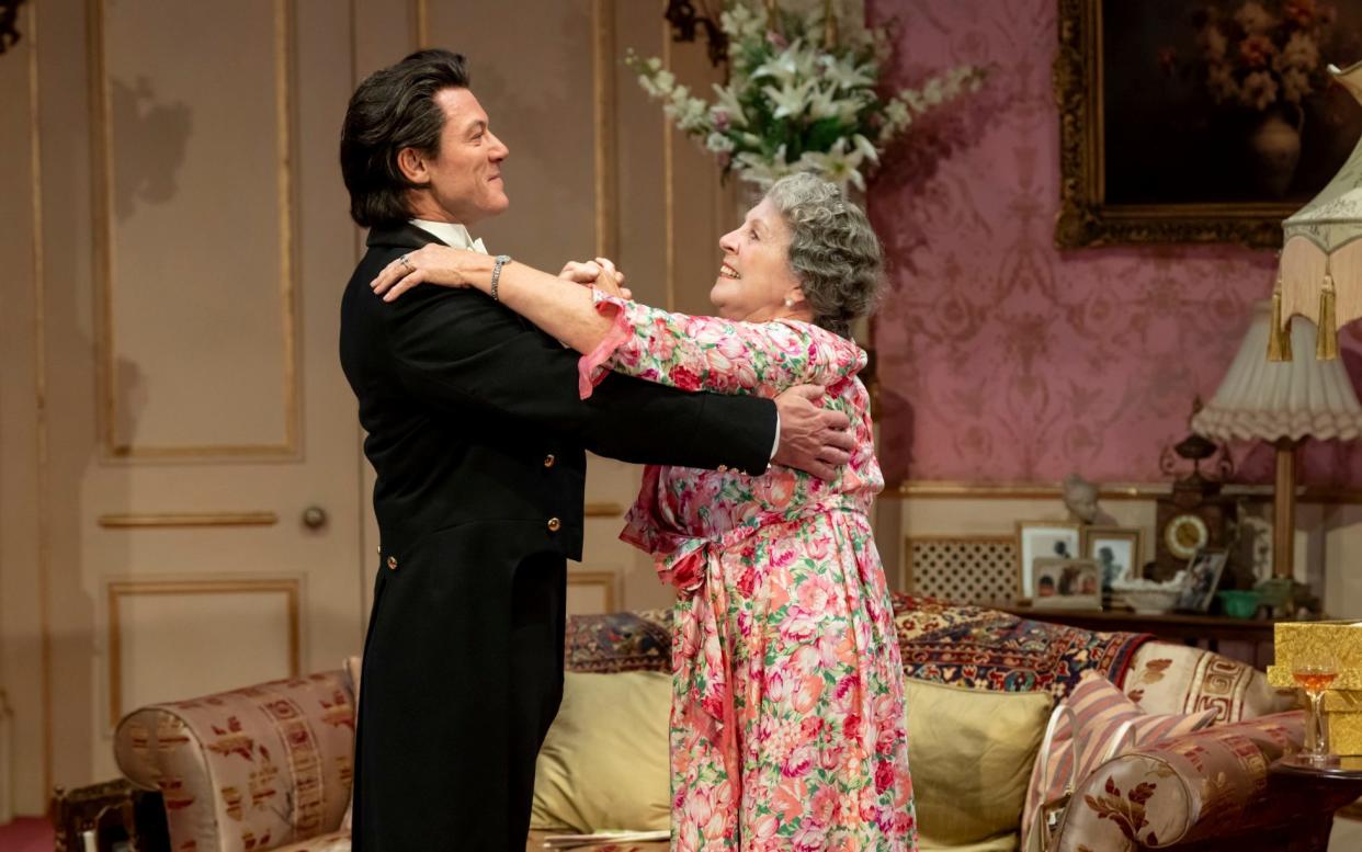 The production stars Penelope Wilton as the Queen Mother and Luke Evans as her aide William 'Billy' Tallon