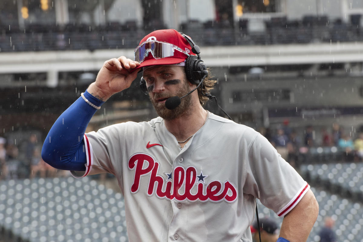 Bryce Harper, Phillies beat Guardians in 10 innings to avoid sweep