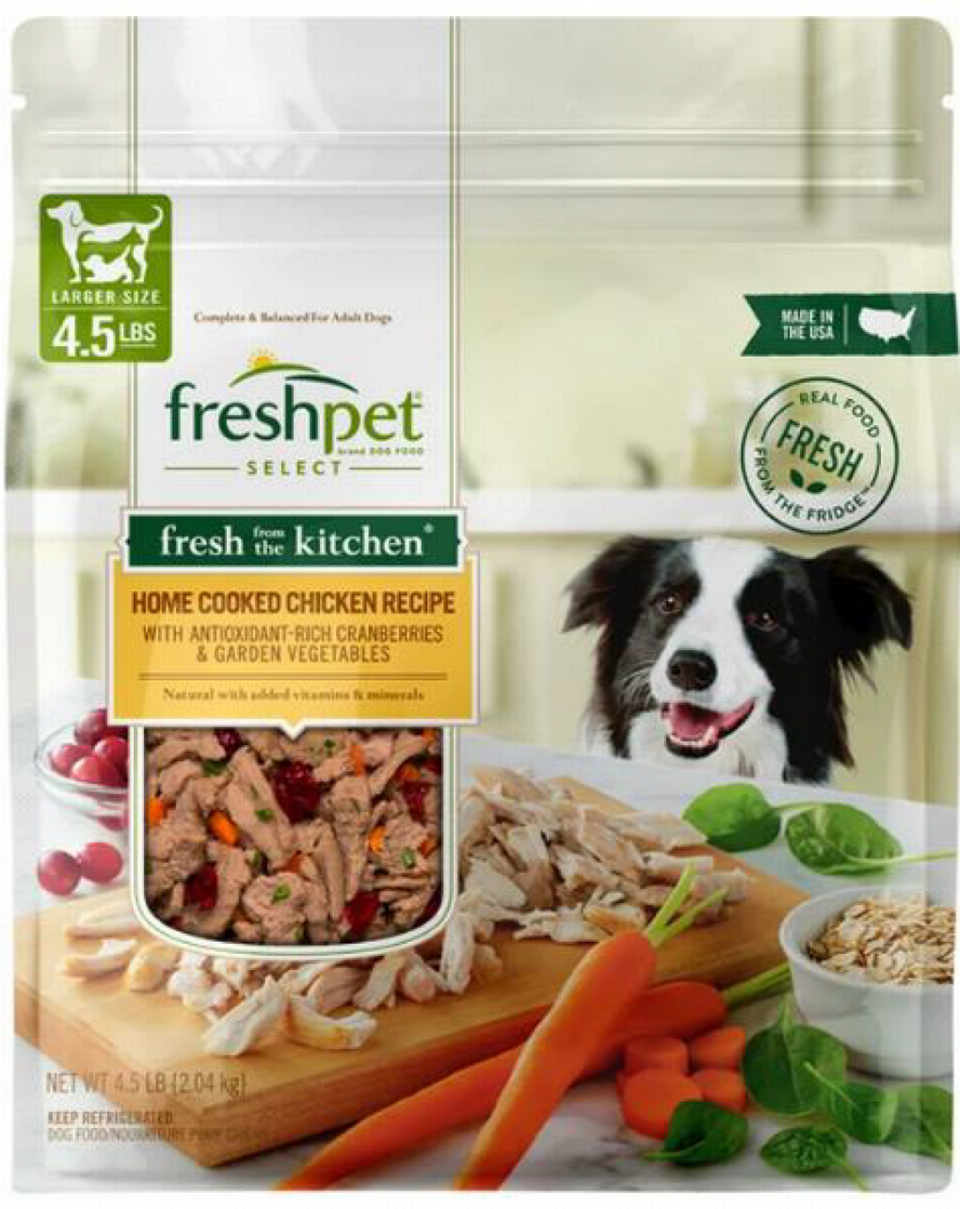 Dog food company is recalling its Freshpet Select Fresh From the Kitchen Home Cooked Chicken Recipe. If your bag has the sell-by date of October 29, 2022, you should throw it out.