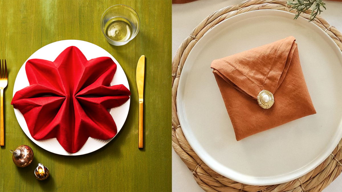 Napkin Folding for Casual Dinner Parties – Blog – Cotton & Flax